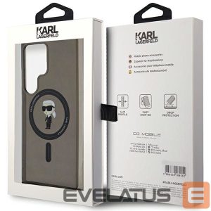 Tagakaaned Karl Lagerfeld  Karl Lagerfeld IML Ikonik MagSafe Case for Samsung Galaxy S24 Ultra - Black 