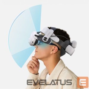 Muu arvutitarvik BoboVR  BoboVR M3 Pro Strap for Meta Quest 3 VR Headset + BoboVR B2 Battery - Black and White 