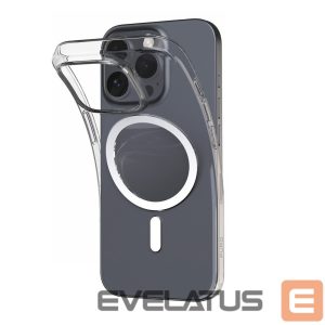 Tagakaaned Puro  Puro 03 Mag MagSafe Silicone Case for iPhone 16 Pro Max - Transparent 