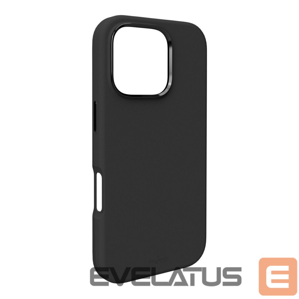 Tagakaaned Puro Puro Icon Mag Pro MagSafe Silicone Case for iPhone 16 Pro - Black