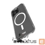 Tagakaaned Puro  Puro Impact Clear D3O MagSafe Silicone Case for iPhone 16 Plus - Transparent 