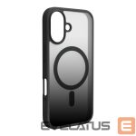 Tagakaaned Puro  Puro Gradient MagSafe Silicone Case for iPhone 16 - Black 