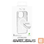 Tagakaaned Puro  Puro Lite Mag Pro MagSafe Silicone Case for iPhone 15 Pro Max - Transparent 