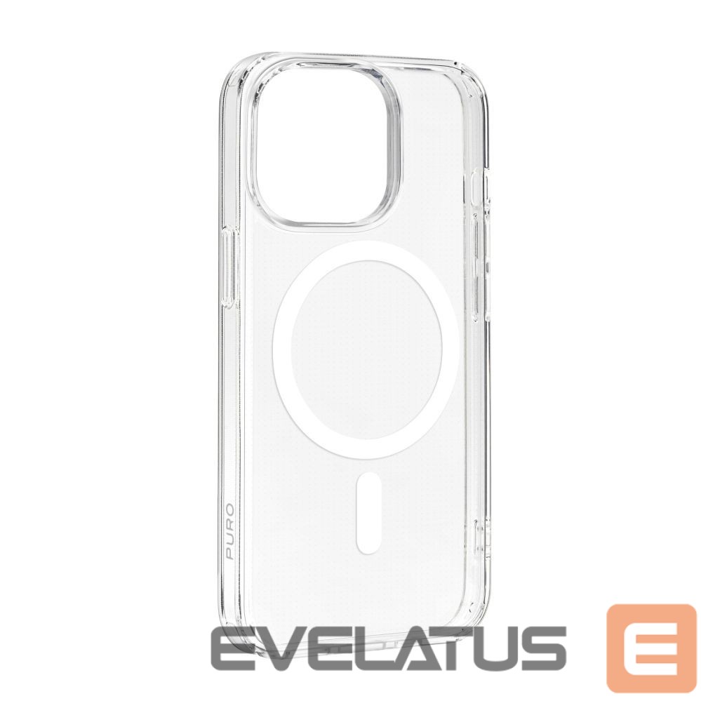 Tagakaaned Puro Puro Lite Mag MagSafe Silicone Case for iPhone 15 Pro Max - Transparent