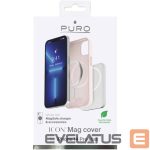 Tagakaaned Puro  Puro Icon Mag MagSafe Silicone Case for iPhone 14 Pro Max - Pink 