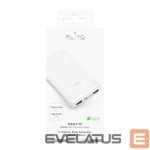 Väline aku Puro Elektrik  Powerbank Puro White 10000mAh 12W 2xUSB-A + USB-C - white 