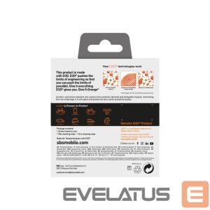 Kaitseklaasid SBS  SBS Active Camera Lens D3O Tempered Glass for iPhone 16 / 16 Plus 