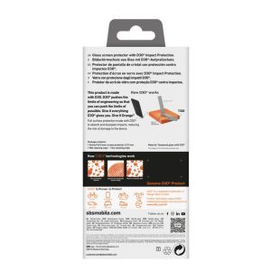 Kaitseklaasid SBS  SBS Tempered Glass D3O with frame for iPhone 16 / iPhone 15 