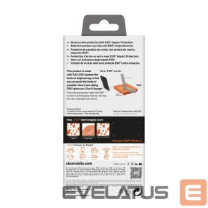 Kaitseklaasid SBS  SBS Tempered Glass D3O with frame for iPhone 16 Plus / iPhone 15 Plus 