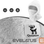 Riietus Qunature  Qunature Arctic Velvet Ski Balaclava Size M - White 