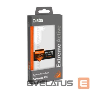 Tagakaaned SBS  SBS D3O Case for Samsung Galaxy A35 - Transparent 
