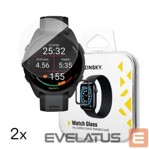 Rihm Wozinsky  Wozinsky Full Glue Tempered Glass for Garmin Forerunner 165 (2 pcs.) 