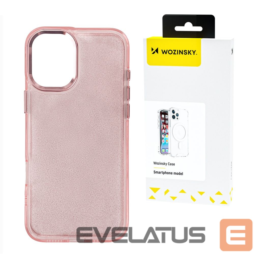 Tagakaaned Wozinsky Wozinsky Glitter Case for Samsung Galaxy S25 Ultra - Pink with Glitter