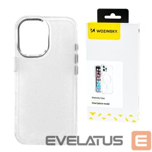 Tagakaaned Wozinsky  Wozinsky Glitter Case for Samsung Galaxy S25+ - Clear with Glitter 