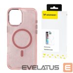 Tagakaaned Wozinsky  Wozinsky Glitter Case with Mag Safe for Samsung Galaxy S25+ - Pink with Glitter 