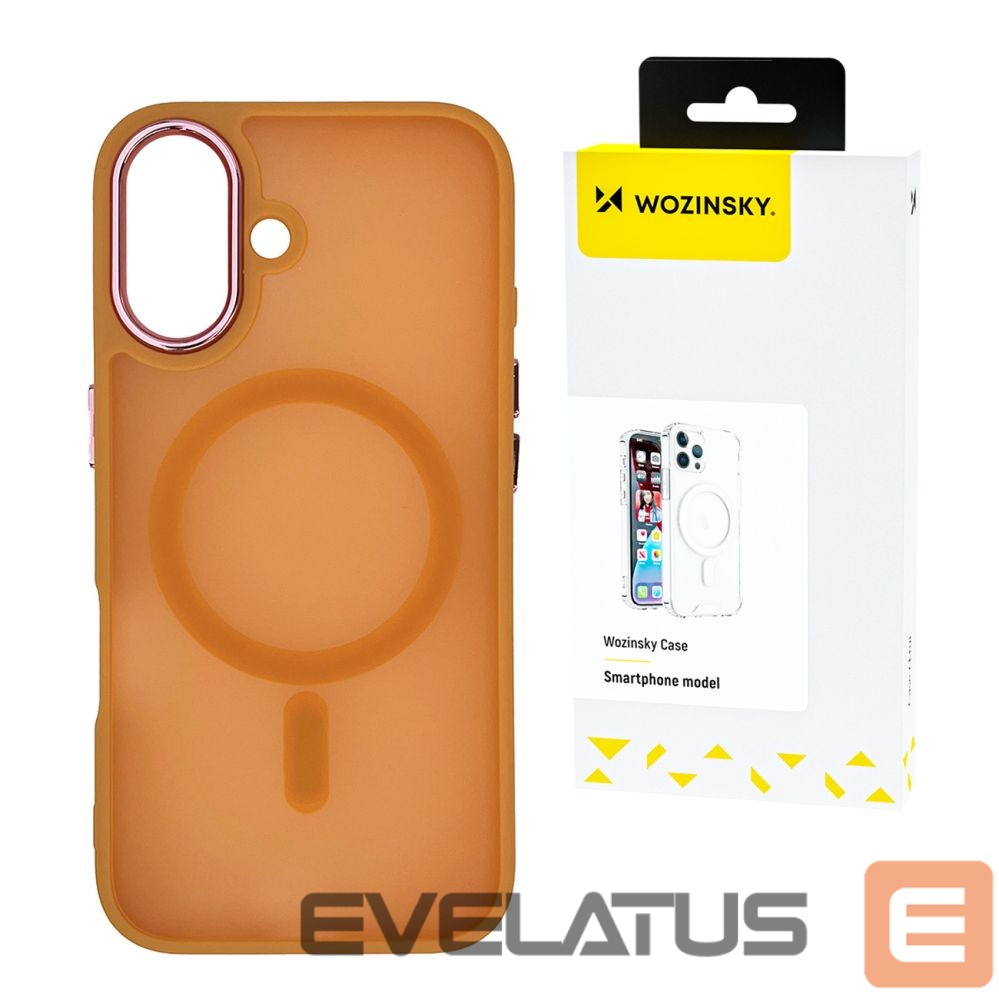 Tagakaaned Wozinsky Wozinsky Fashion Case MagSafe for Samsung Galaxy S25+ - orange