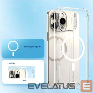 Tagakaaned Wozinsky  Wozinsky Clear Corner Case MagSafe for Samsung Galaxy S25 - Clear 