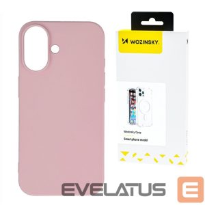 Tagakaaned Wozinsky  Wozinsky Silicone Case for Samsung Galaxy S24 FE - Pink 