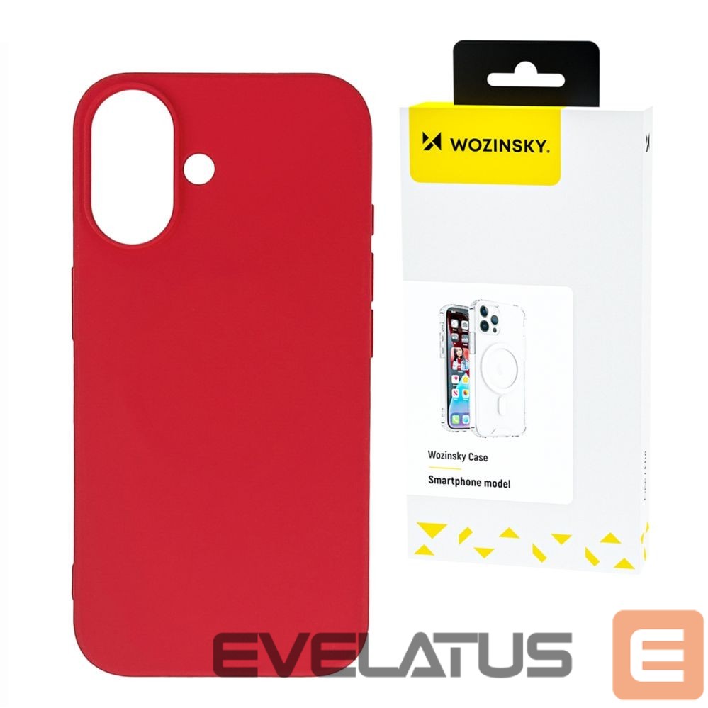 Tagakaaned Wozinsky Wozinsky Silicone Case for Samsung Galaxy S24 FE - Red