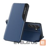 Tagakaaned Hurtel  Eco Leather View Case elegant case with flap and stand function for Samsung Galaxy A26 - blue 