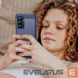 Tagakaaned Hurtel  Carbon Case for Samsung Galaxy A26 - Blue 
