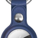 Tagakaaned Hurtel  Apple AirTag PU Leather Case - Blue 