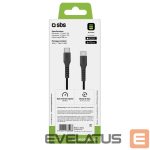 Kaabel SBS  SBS TECABLETCC3M USB-C - USB-C 3m Cable - Black 