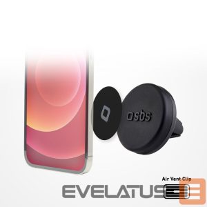 Automaatne hoidja SBS  SBS TESUPPUNIVAIRMAG smartphone holder magnetic, for air vent - black 
