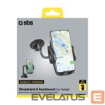 Automaatne hoidja SBS  SBS TE0UCH20W Smartphone Holder for 6.8" on Glass - Black 