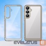 Tagakaaned Hurtel  Outer Space Case for Samsung Galaxy A36 Cover with Flexible Frame - Semi-Transparent, Black 