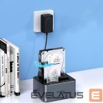Muu arvutitarvik Orico  Orico 6626C3-C-V1 2-Drive Docking Station with Offline Clone Function 2.5"/3.5" SATA HDD/SSD - Gray 