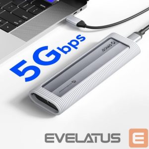 Muu arvutitarvik Orico  Orico AXM2F M.2 SATA SSD USB-C 3.2 Disk Case - Gray 