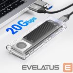 Muu arvutitarvik Orico  Orico TCM2-C3 M.2 NVME to USB-C 10Gb/s Disk Drive - Black 