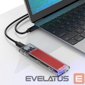 Muu arvutitarvik Orico  Orico TCM2-C3 M.2 NVME to USB-C 10Gb/s Disk Drive - Red 