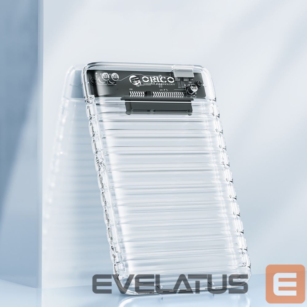 Muu arvutitarvik Orico Orico 2139U3-V1 2.5" HDD/SSD USB Micro-B 5Gb/s Disk Drive - Transparent