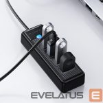 Üleminek Orico  Black \ 4 ports 