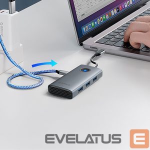 Üleminek Orico  USB-A (female) || USB-C (męski) || USB-C (female) || HDMI-A (female) 
