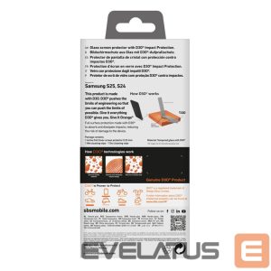 Kaitseklaasid SBS  SBS Tempered Glass D3O with frame for Samsung Galaxy S25+ / S24+ 