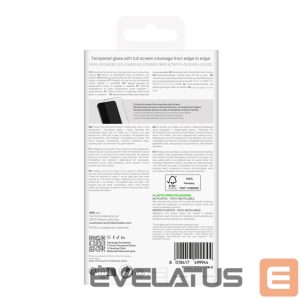 Kaitseklaasid Puro  Puro Frame Tempered Glass with Black Frame for Samsung Galaxy S25 Ultra 
