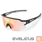 Muud kaubad Rockbros  Rockbros Cycling Glasses Photochromic UV Protection with Corrective Insert Orange Lenses - Black 