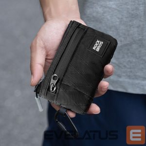 Jalgratta tarvik Rockbros  Rockbros Travel Wallet with Carabiner - Black 