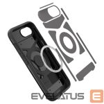 Tagakaaned Spigen  Spigen Slim Armor MagSafe iPhone 16e Case - Black 