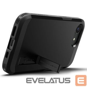 Tagakaaned Spigen  Spigen Tough Armor Case with MagSafe for iPhone 16e with Stand - Black 