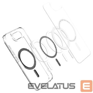 Tagakaaned Spigen  Spigen Ultra Hybrid MagSafe iPhone 16e Carbon Fiber Case - Clear 