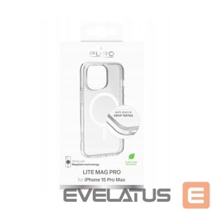 Tagakaaned Puro  Puro Cover in TPU+PC "LITE MAG" with Magsafe for iPhone 16E, transparent 
