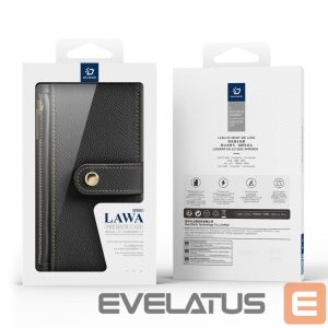 Tagakaaned Dux Ducis  Dux Ducis Lawa Leather Case for iPhone 16 - Black 