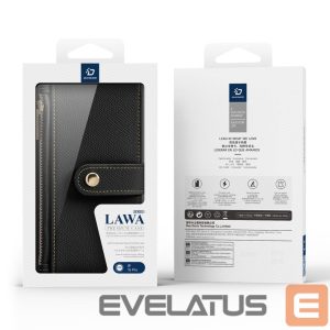 Tagakaaned Dux Ducis  Dux Ducis Lawa Leather Case for iPhone 15 Pro - Black 