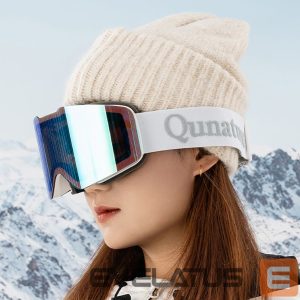 Muud kaubad Qunature  Qunature White Frameless Ski Goggles - White 