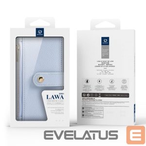 Tagakaaned Dux Ducis  Dux Ducis Lawa iPhone 16 Pro Leather Case with Detachable Magnetic Wallet - Blue 
