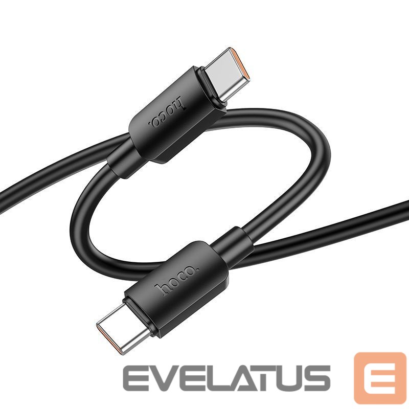 Kaabel Hoco Cable USB C to USB C Hoco PD 6A 100W 1 m X96 black